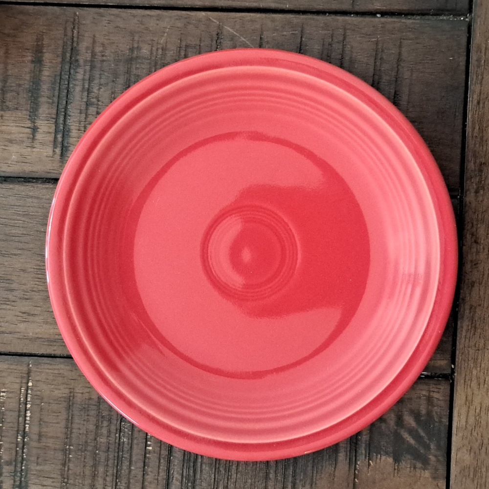 Set Of 3 Fiestaware Scarlet Dishes - Picture 6 of 7